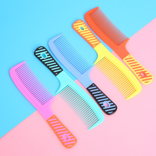 Factory wholesale multi-color A9 plastic anti-static hair comb does not hurt the scalp cooked glue hair comb hair styling comb