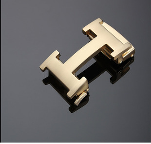 Hongsheng manufacturers men's zinc alloy letter automatic buckle belt head alloy belt buckle hardware belt buckle