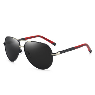 Cross-border New Men's Polarized Sunglasses 8725 European and American Fashion Driving Fishing Outdoor Driving Colorful Sunglasses