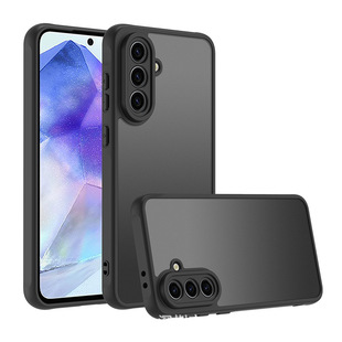 Новый подходит для Samsung A56 матовый чехол для телефона простой Galaxy A36 анти-падение 2-в-1 защитный чехол