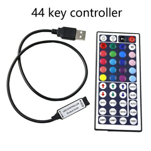 USB Controller 5V light with RGB colorful mini infrared remote control dimmer mobile phone Bluetooth APP controller