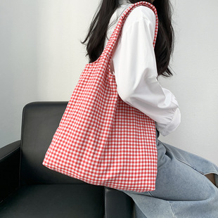 New Tote Bag Large Capacity Western-style Floral Canvas Shoulder Bag Portable Schoolgirl Shopping Bag Wholesale