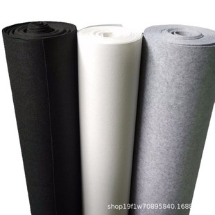 Color felt adhesive self-adhesive felt cloth felt strip felt piece car sound insulation felt 1-5mm thick multi-color optional