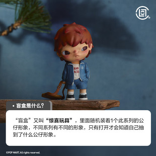 Bubble Mart Bubble Mart Hirono x CLOT Series Blind Box Trendy Play Toy Ornaments Birthday Gift