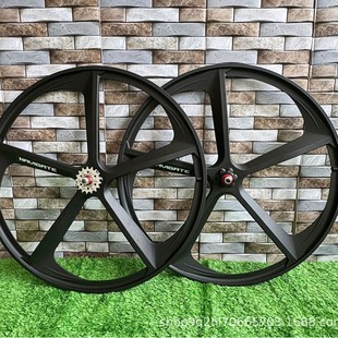 700c magnesium alloy bicycle wheel hub dead fly mountain bike integrated wheel bicycle ring