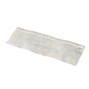 Factory Supply PVC Plastic Ziplock Bag Transparent Student Stationery Storage Zipper Bag Waterproof File Storage Bag