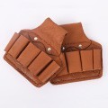The first layer of leather pliers aerial work electrician leather kit five-piece leather electrician waist bag hardware kit