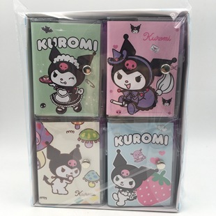 Kindergarten book with PEN prize animation kulomi button book with ballpoint pen small notepad gift