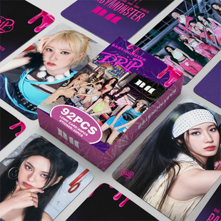 Предварительная продажа 92 фотокарты BABYMONSTER новая возвращающаяся песня DRIP коллекционная карта наклейка Star фильм LOMO карта