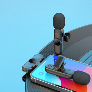 Cross-border S65 new private model wireless collar clip microphone Vlog live short video recording tremolo radio microphone