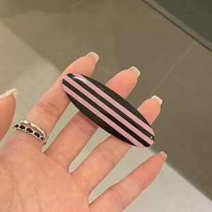 ins same style Barbie bow hairpin female forehead broken hair side clip headdress letter hairpin duckbill clip hair accessories