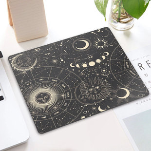 Cross-border cartoon small size mouse pad cute girls square cartoon office desk mat non-slip mat a generation of hair