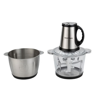 Cross-border household 3L electric stainless steel meat grinder 3-speed multi-function large-capacity mixing cooking machine European standard export