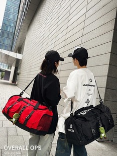 Travel Bag Men's Large Capacity Portable Luggage Bag Dry and Wet Separate Sports Women's Gym Bag Multifunctional Basketball Crossbody Bag