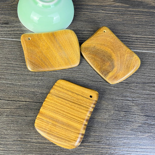 New green sandalwood sand scraping board square sandalwood whole wood making ancient craft artificial polishing log color paint-free