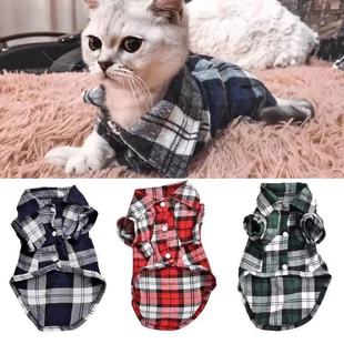 Кошка летняя рубашка тканевая Кукла Кошка Котенок детская кошка Гарфилд короткая весенне-летняя рубашка для питомца тонкая одежда