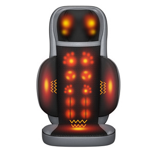 Cross-border massage cushion body massager car massager waist and neck dual-purpose multifunctional back electric kneading wholesale