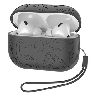 Подходит для корпуса наушников airpods4 сплошной цвет милый Apple 4 поколения корпуса наушников airpods4 силиконовый защитный чехол