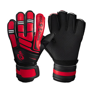 Football goalkeeper gloves with finger guard adult game goalkeeper special equipment non-slip professional sports training wholesale