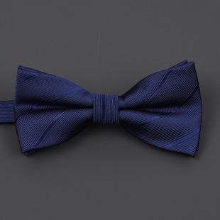 Bow tie manufacturers set men's jacquard yarn-dyed collar bow groom wholesale flower solid color pattern new collar