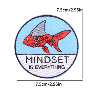 Cross-border Personality Hot Selling in stock Cartoon Whale Embroidery Cloth Stickers Computer Embroidered T-shirt Clothing DIY Animal Patch Stickers
