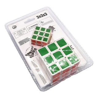 Wholesale double bubble 2 Rubik's cube intelligence Rubik's cube 5.5 three Rubik's cube 10 yuan store supply