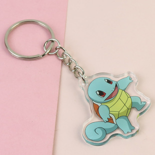 Pica Chubao Kemeng Acrylic Keychain in stock Wholesale Animation Peripheral Student Schoolbag Car Pendant Gift