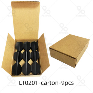 PENPEN jet dart conjoined dart leaf is not easy to break toughness strong multi-color optional carton 9 LT02 cross-border