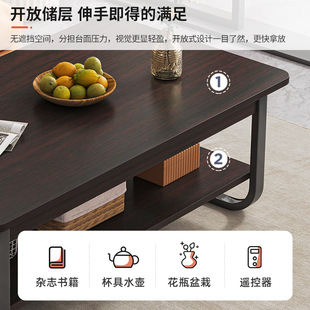 Coffee table living room home small apartment mini sofa side table simple modern simple rental house table tea table square table