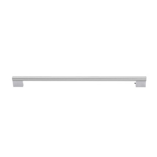 Silver brushed aluminum alloy round handle shower room wine cabinet cabinet disinfection cabinet door handle custom processing