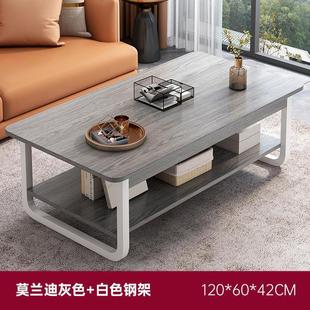 A2L Coffee Table Living Room Home Sofa Side Double Side Table Simple Modern Rental House Office Small Tea Table Square