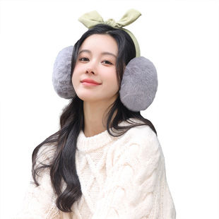 Winter Korean-style Cold-proof Earmuffs Women's Cute Hair Band Ear Cover Earmuffs Warm Student Thickened Plush Earmuffs
