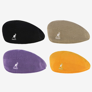 Cross-border Foreign Trade Mesh Kangaroo Beret Women's Thin Breathable Retro Hyun-a Same Style Forward Cap All-match Hat