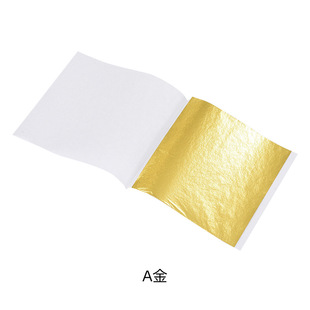 Factory wholesale 9*9 gold foil ceiling decorative Buddha crafts square wedding gold foil handmade gold foil paper