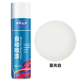 Hand-painted car painting touch-up paint rust-proof hand-cranked self-painting graffiti paint wall bright red and white automatic painting