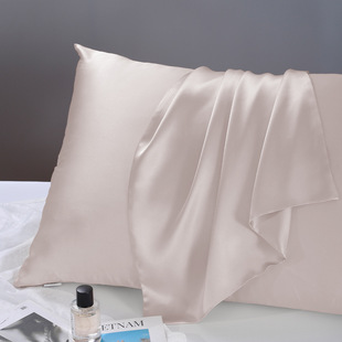 Silk Pillowcase 19 Mm Mulberry Silk Pillowcase Envelope Adult Pillowcase Solid Color Beauty Silk Pillowcase