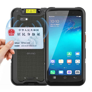 New Product Id Card Identification Handheld Terminal Pda Industrial Laser Code Scanning Face Recognition Authentication Android Handheld Machine