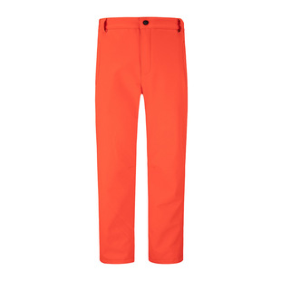 2023 children's combat pants boys and girls autumn and winter outdoor sports soft shell pants waterproof windproof fleece-lined warm Mountaineering