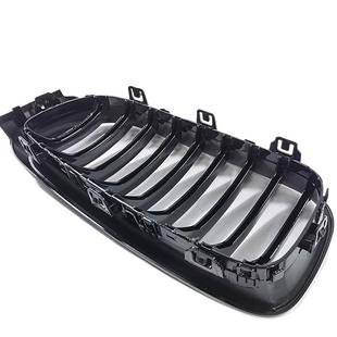 Suitable for Bmw 3Gt Grille F34 Modified Single-Line Model Bright Black Matte Black Carbon Fiber Pattern Grille Front Air Intake Grille