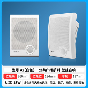 SAST/xianke Ceiling Speaker Ceiling Audio Shop Constant Pressure Public Broadcast Background Music Ceiling Speaker