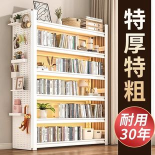 Книжная полка из стальной пещеры в общежитии Многослойные напольные полки