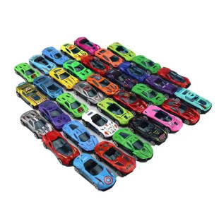 Mini alloy fire fighting team children's pull-back car rescue car fall-resistant pocket car baby engineering car toy