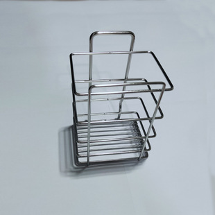 Wow custom 304 bathroom rack non-perforated toilet wall hanging storage rack kitchen rack five-piece set