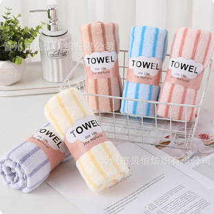 Coral velvet towel wholesale pure cotton thickened absorbent lint-free soft quick-drying face towel multi-platform one-piece delivery