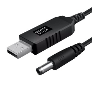 Usb в 9v1A12v1A шнур питания фасциальный пистолет подметает пылесос автомобиля с атмосферой круглая головка DC линия повышения напряжения