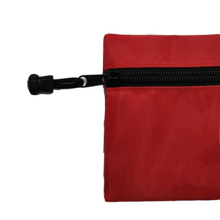 Customized Logo 20cm Long and 14cm Wide Red Cosmetics Bag to Store Emergency Supplies and First Aid Supplies Portable