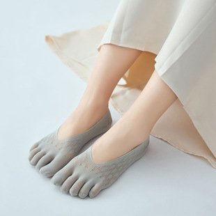 Five-finger stockings ultra-thin women's factory goods spring and summer velvet ice silk mesh breathable tube Japanese Korean style stockings deodorant