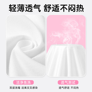 Disposable Pillowcase Elastic Thickeneded Train Sleeper Hotel Business Trip Fitted Sheet Dirty Beauty Salon Pillowcase