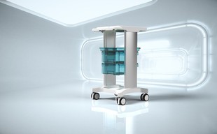 Beauty Instrument Cart Small Bubble Cart Dental Storage Cart Desktop Cart