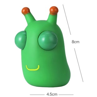 Wholesale explosions toy eye-popping bug pinch music decompression artifact funny bug vent squeeze small toys